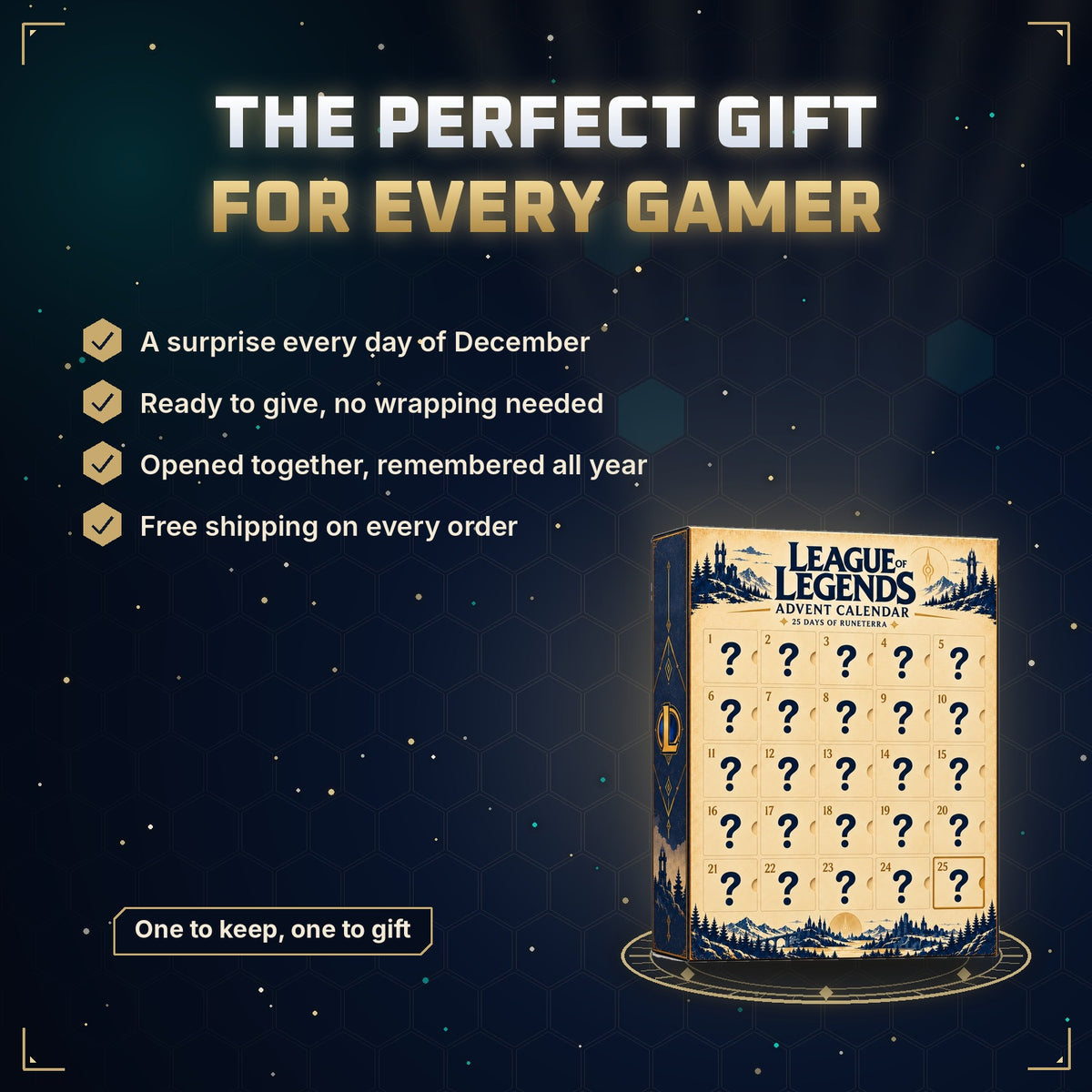 The Gamer Advent Calendar β 25 Days of Collectibles